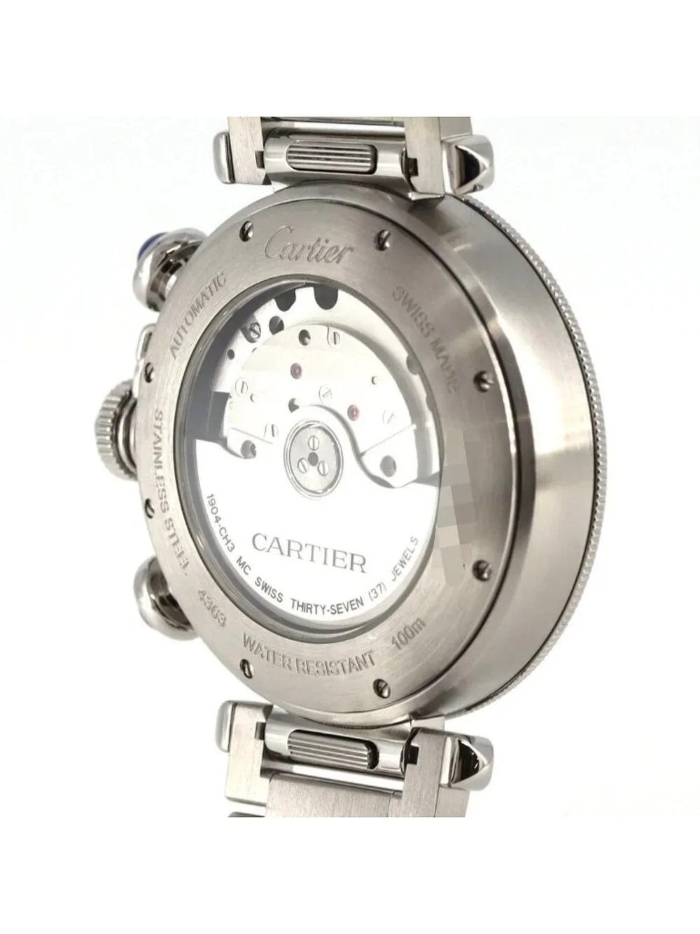 Cartier Pasha de Cartier Chronograph SS Automatic Bracelet